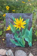 Original Lake Tahoe Wildflower Painting | Mule's Ears
